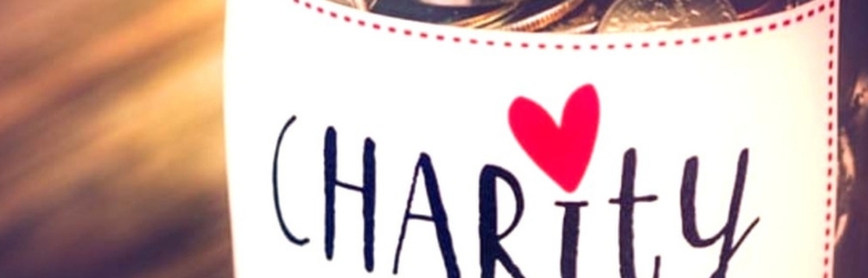 Charity money pot