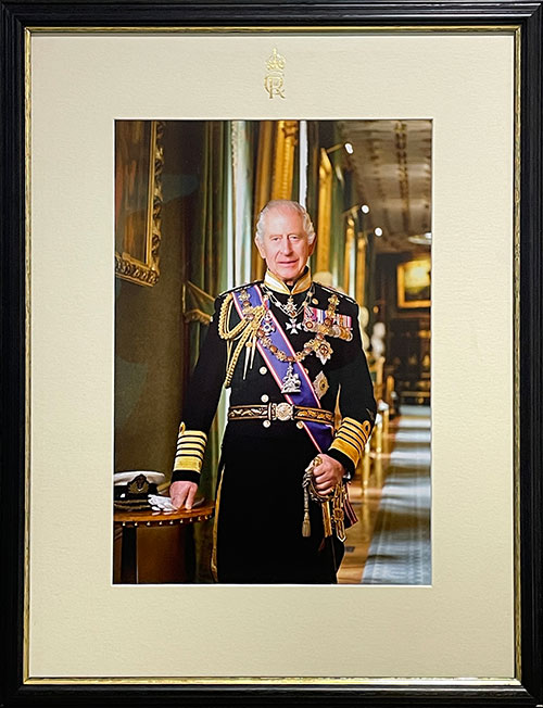 HRH King Charles portrait available