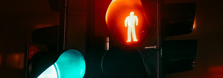 Safer recruitment stop or go traffic light